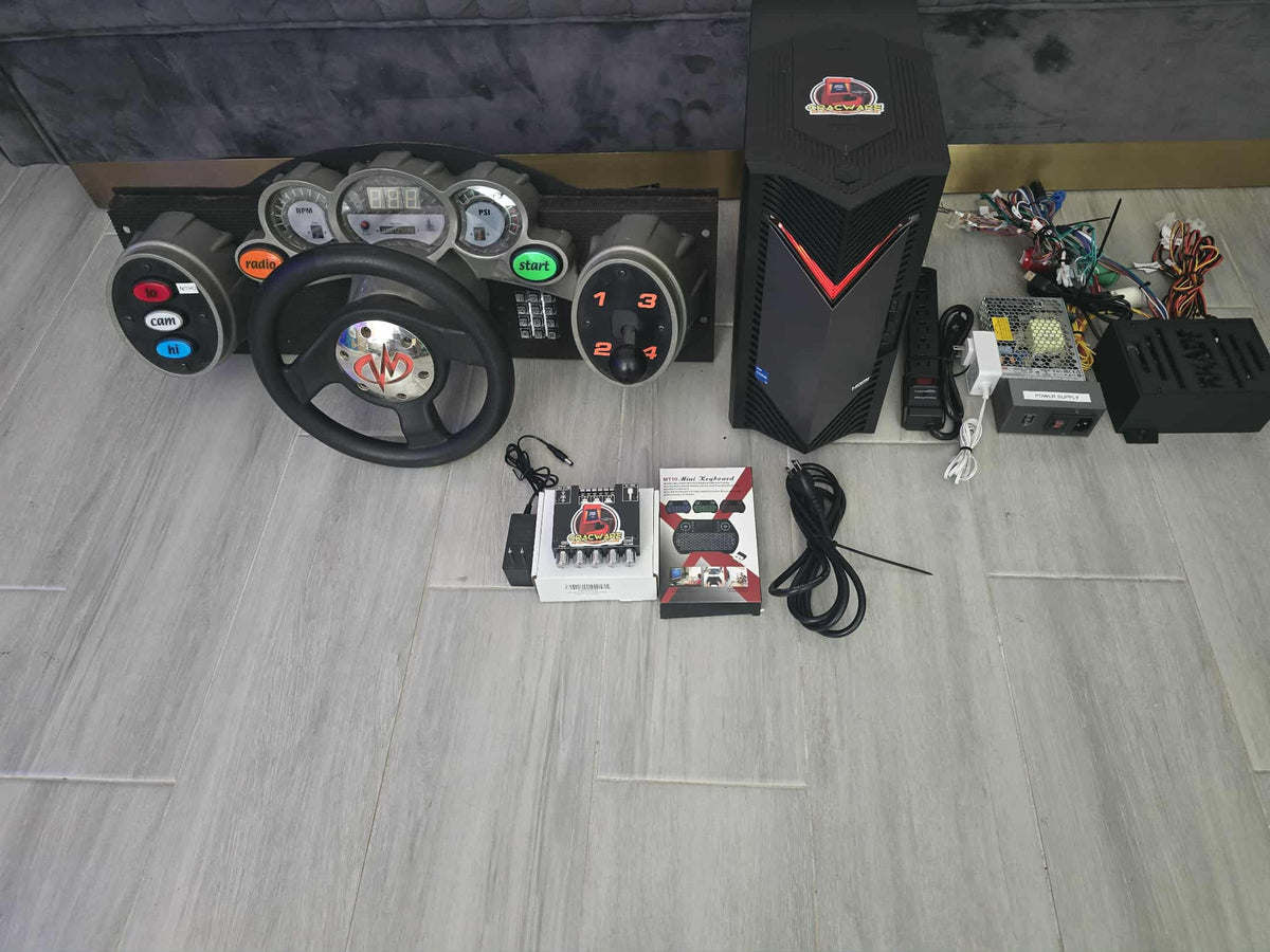 Arcade Racing Kit Original Racing Arcade Kit (Original Dashboard or Pedals are not Inclu ...