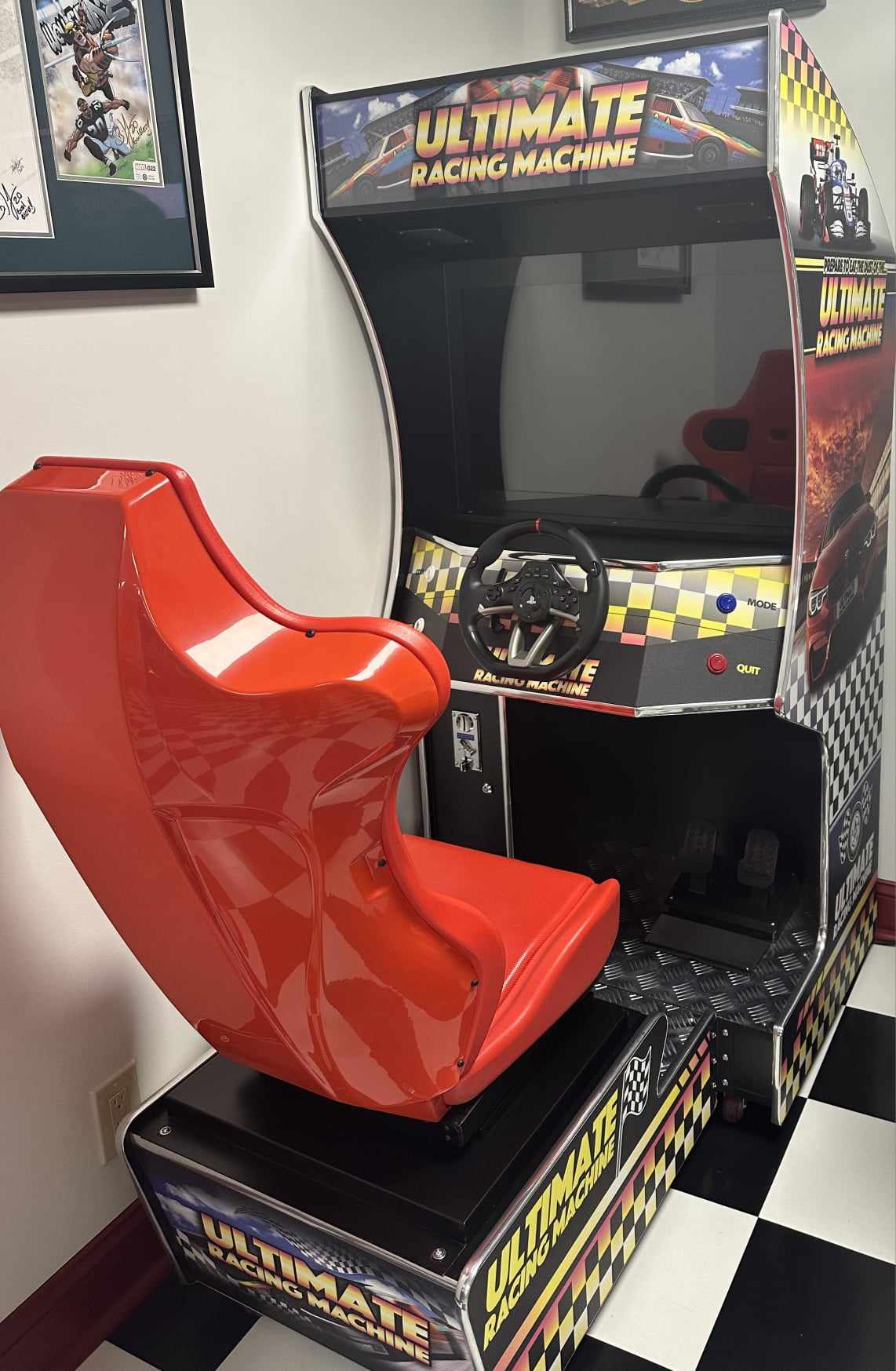 Prime Arcade Racing upgrade kit WITH 1133 RACING GAMES