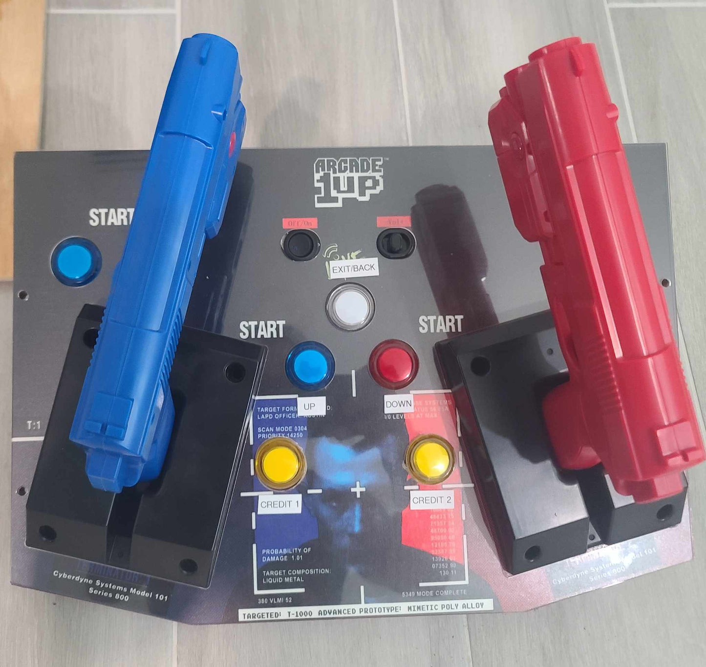 Terminator Arcade 1up  Light Gun Mod Kit