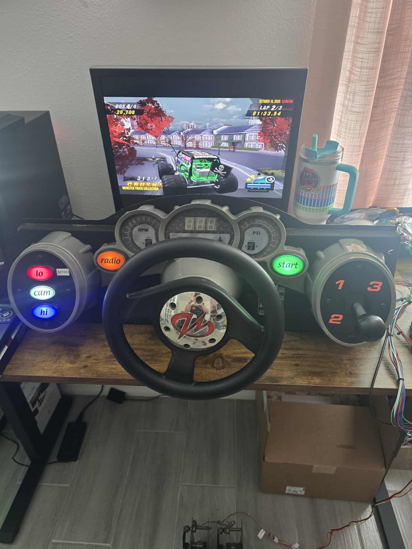 Original Racing Arcade Kit (Original Dashboard or Pedals are not Included it)