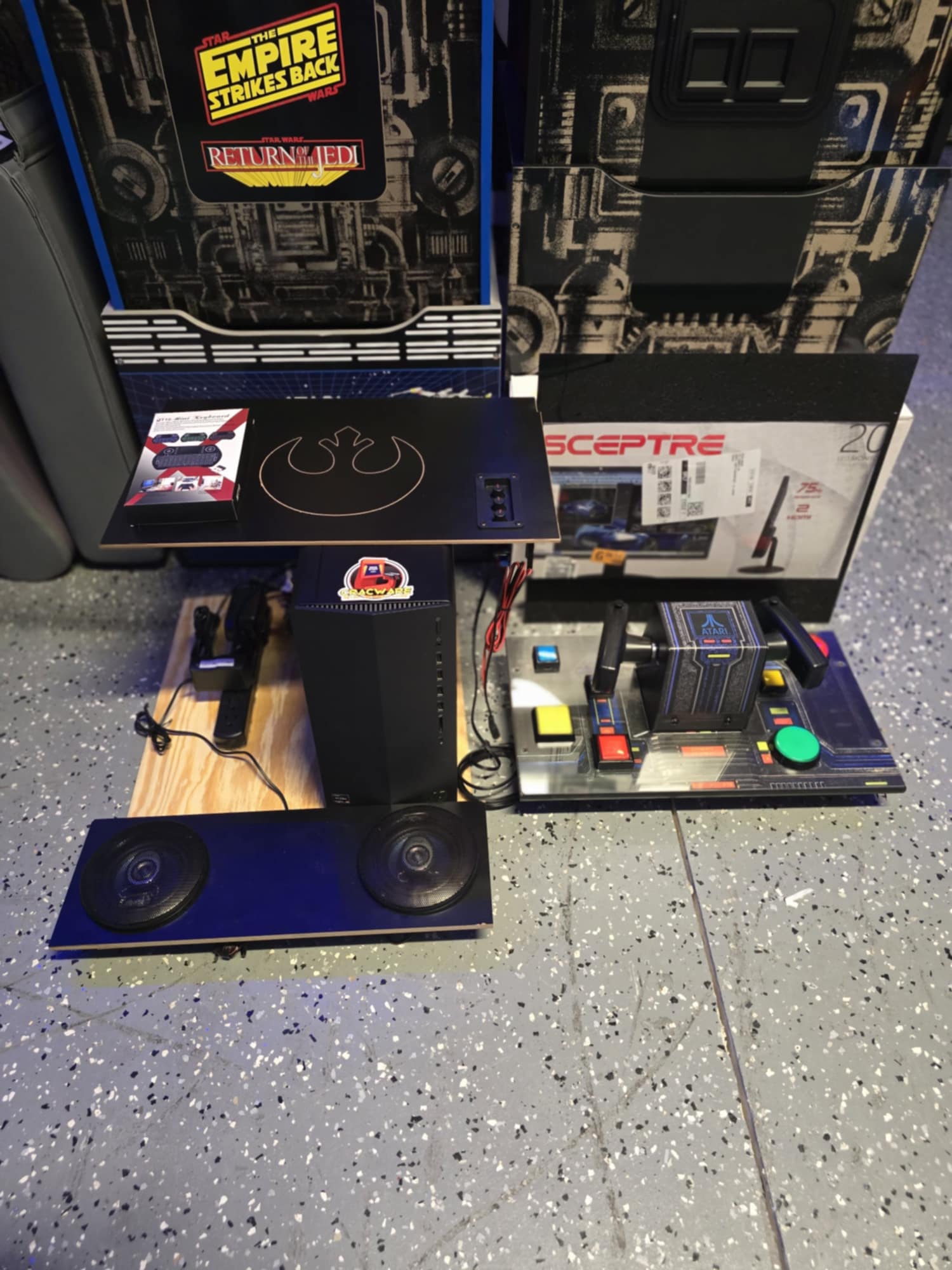 Star Wars Arcade 1up Premium Mod Kit (345 games Collection ...