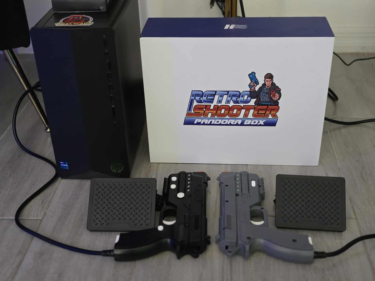 8TB MODERN ARCADE/LIGHT GUNS RETROSHOOTER COMPLETE RS3 REAPER V2 GUNS ...
