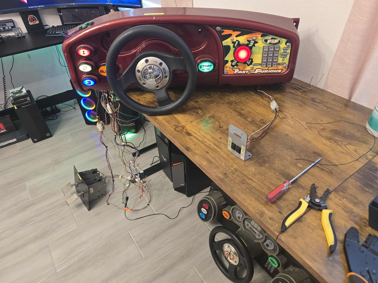 Original Racing Arcade Kit (Original Dashboard or Pedals are not Included it)
